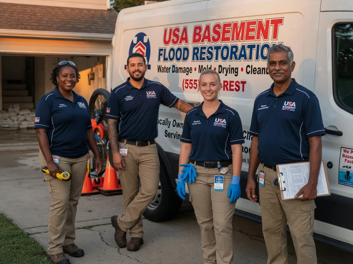 Basement Flood Cleanup company in Tye, TX